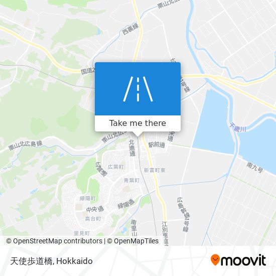 天使歩道橋 map