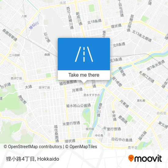 狸小路4丁目 map