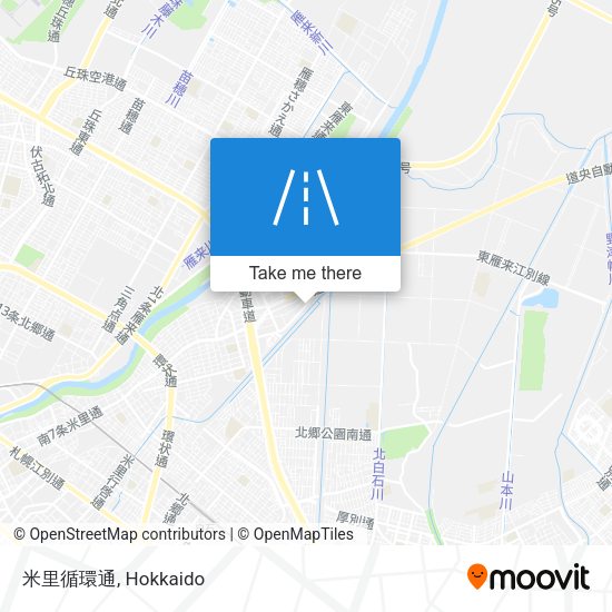 米里循環通 map