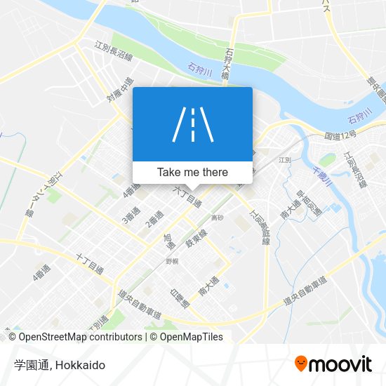 学園通 map