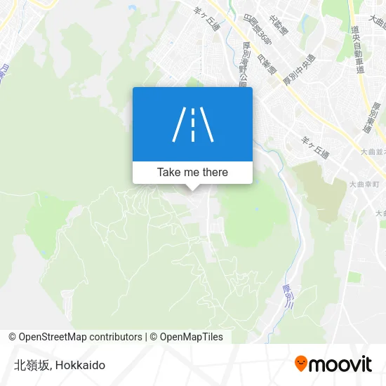 北嶺坂 map