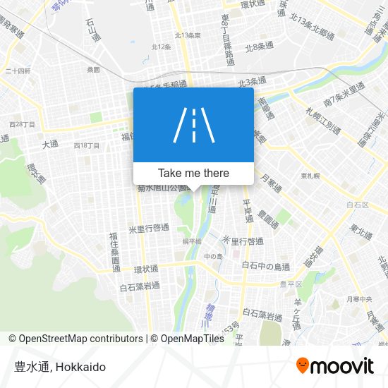 豊水通 map