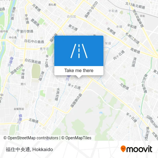 Fukuzumi Central Street map