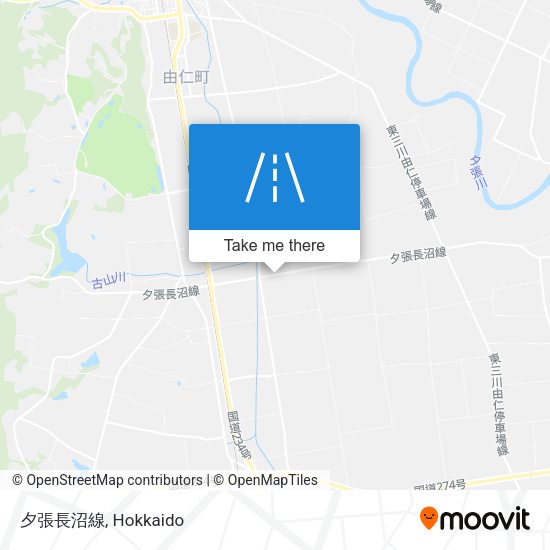夕張長沼線 map