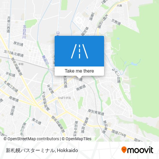 How To Get To 新札幌バスターミナル In 札幌市 By Bus