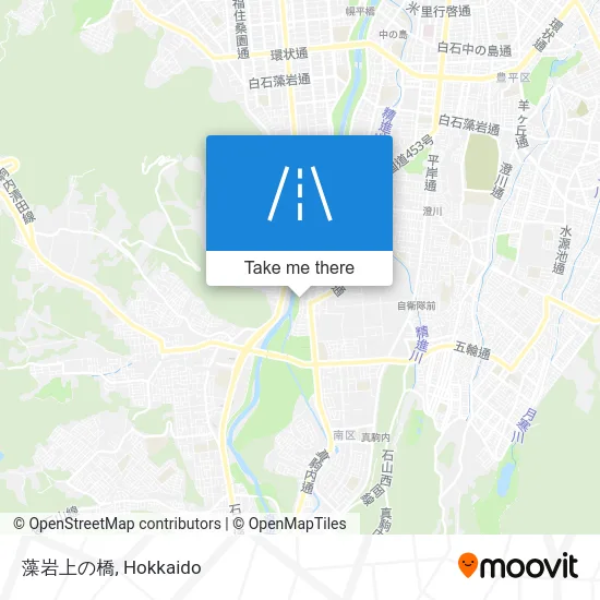 Momiwa Upper Bridge map