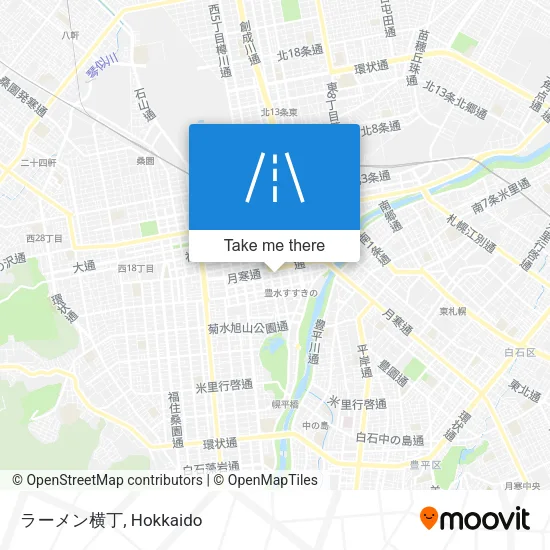 ラーメン横丁 map