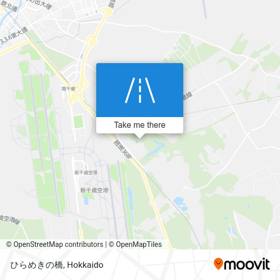 ひらめきの橋 map