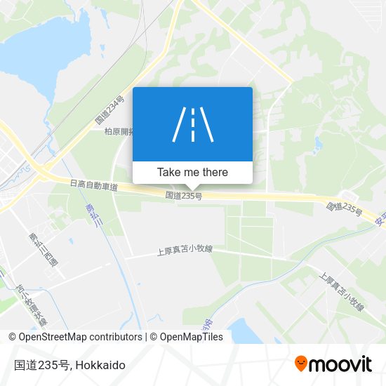 国道235号 map