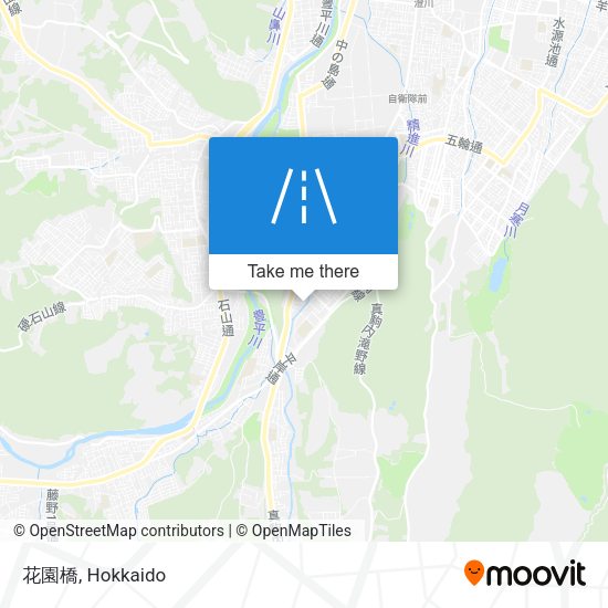 花園橋 map