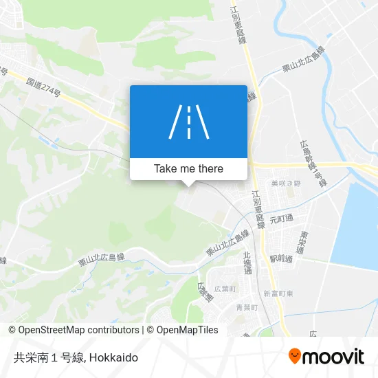 Kyoei South Line 1 map