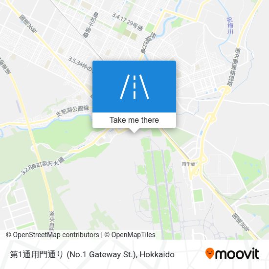 第1通用門通り (No.1 Gateway St.) map
