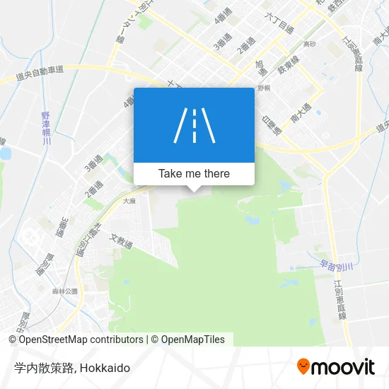 学内散策路 map