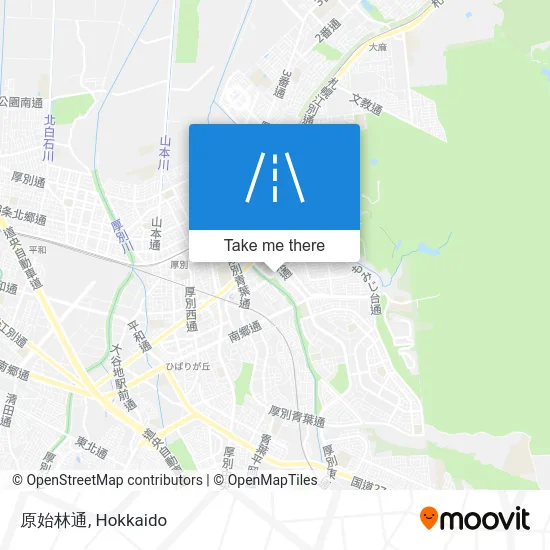 Primeval Forest Avenue map