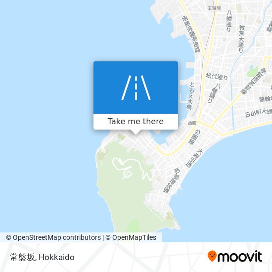 常盤坂 map