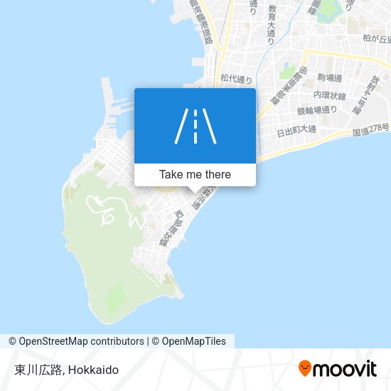 東川広路 map