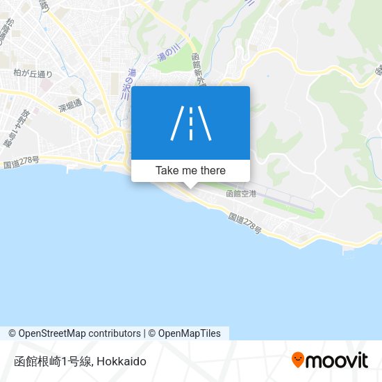 函館根崎1号線 map