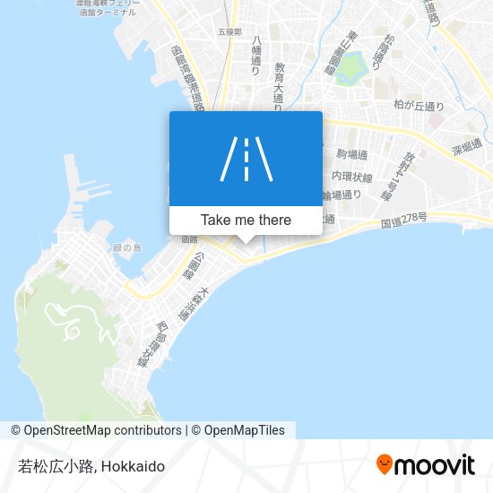 若松広小路 map