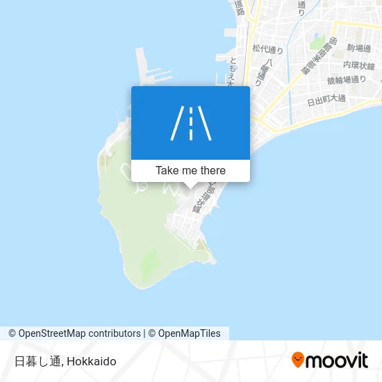 日暮し通 map