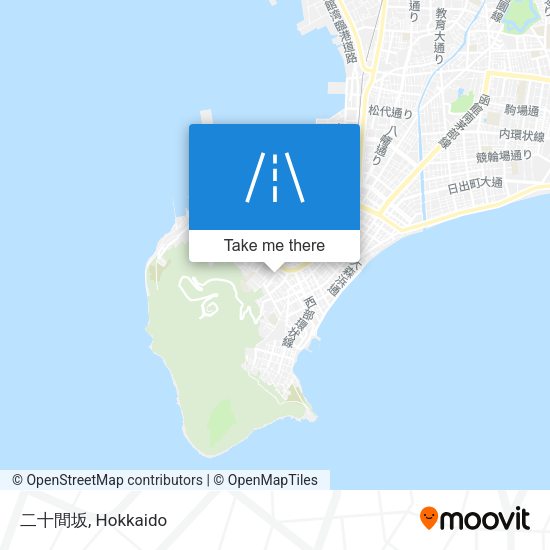 二十間坂 map