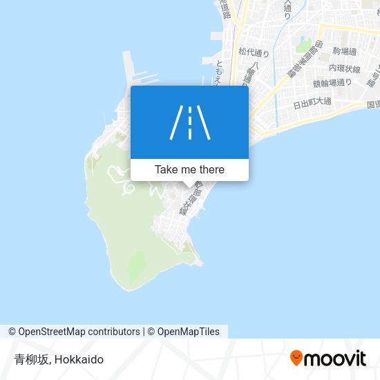青柳坂 map