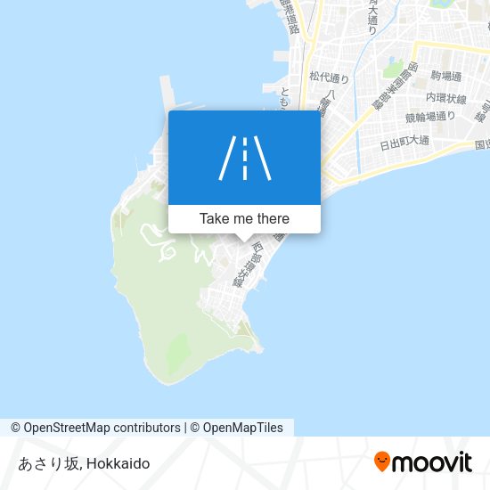 あさり坂 map