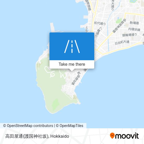 高田屋通(護国神社坂) map