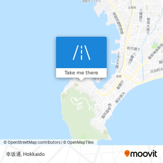 幸坂通 map