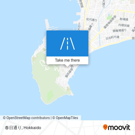 春日通り map