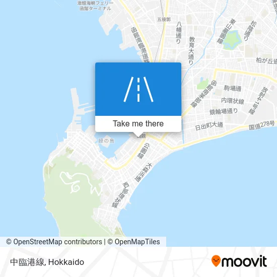 中臨港線 map