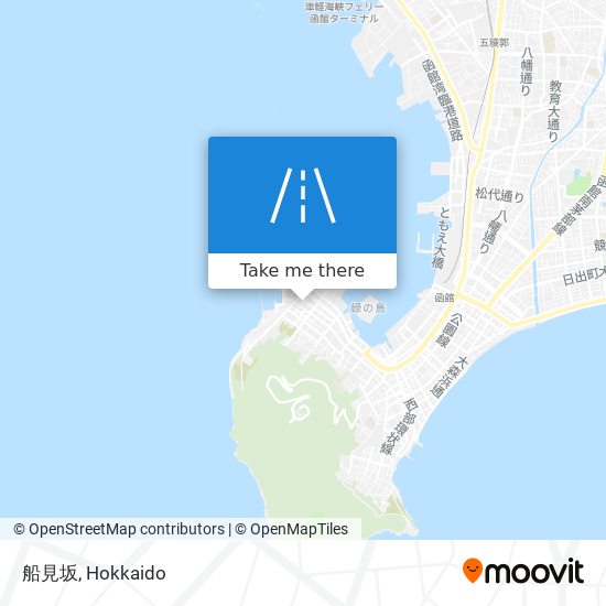 船見坂 map