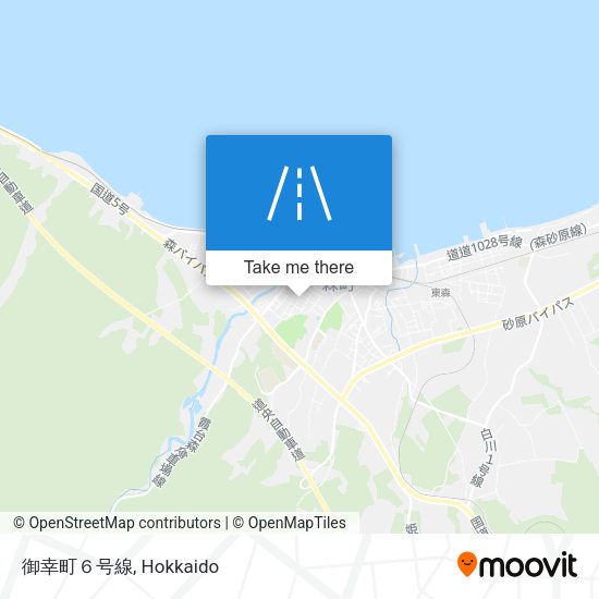 御幸町６号線 map