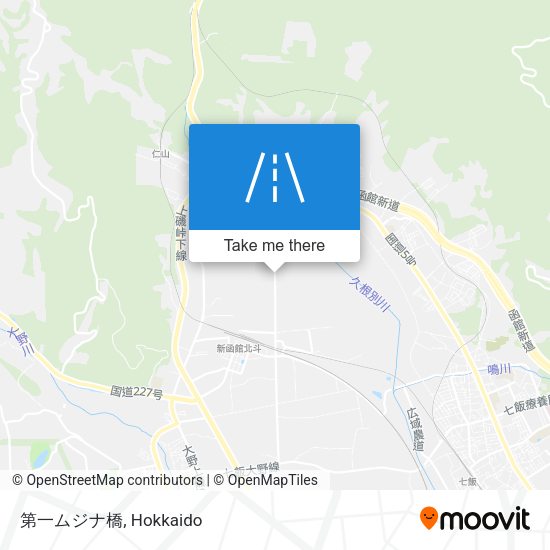 第一ムジナ橋 map
