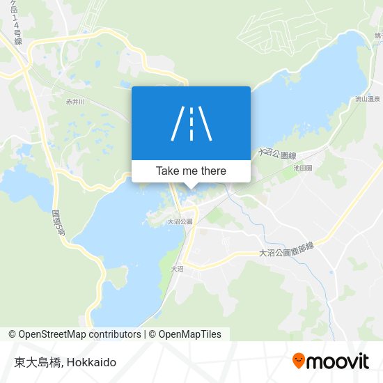 東大島橋 map