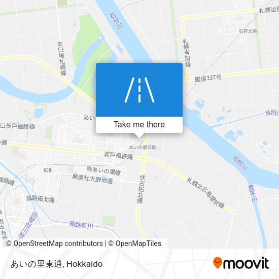 あいの里東通 map