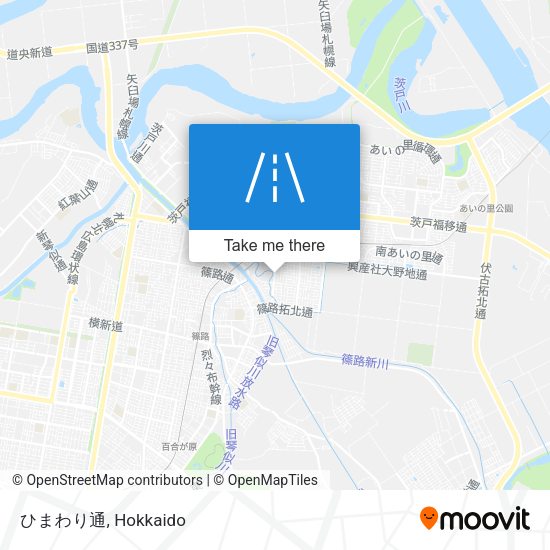ひまわり通 map