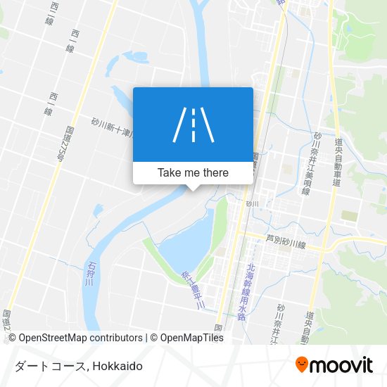 ダートコース map