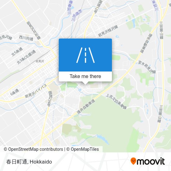 春日町通 map