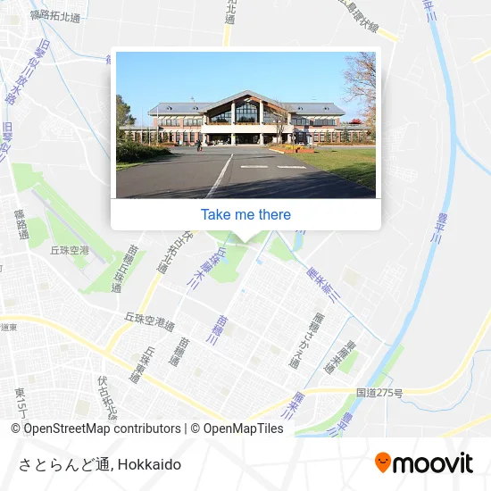 さとらんど通 map