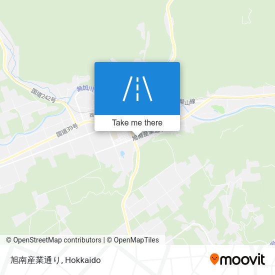 旭南産業通り map