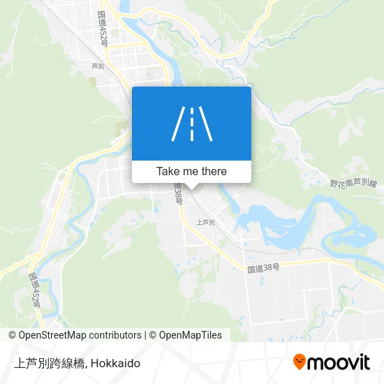 上芦別跨線橋 map
