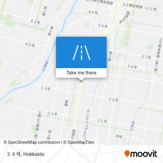 ３４号 map