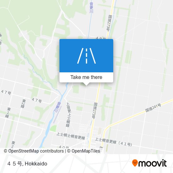 ４５号 map