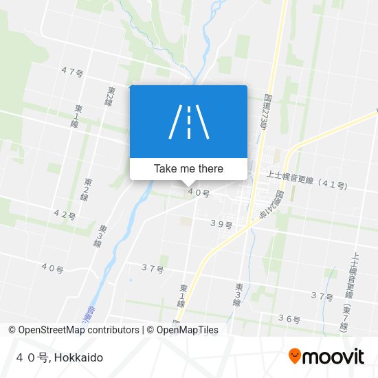 ４０号 map