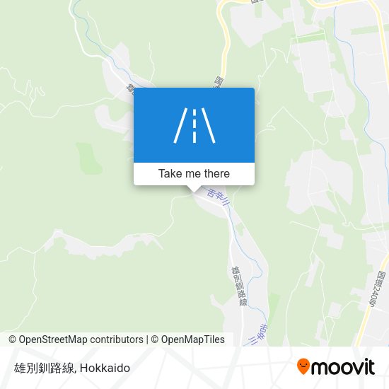 雄別釧路線 map