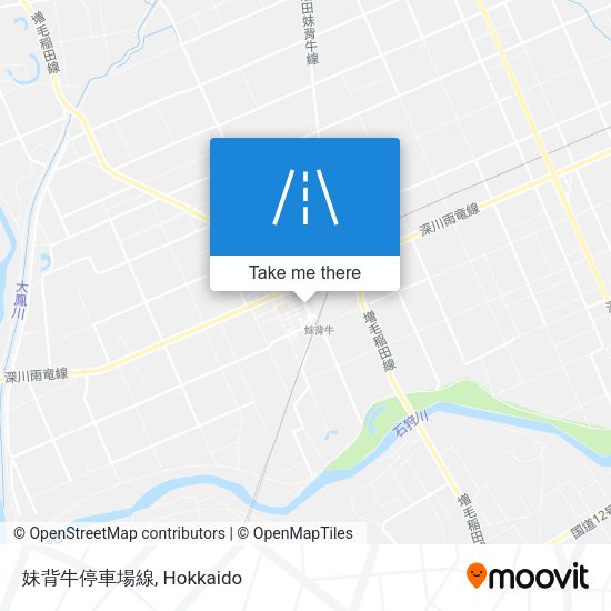 妹背牛停車場線 map