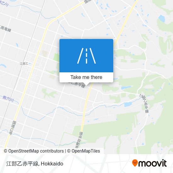 江部乙赤平線 map