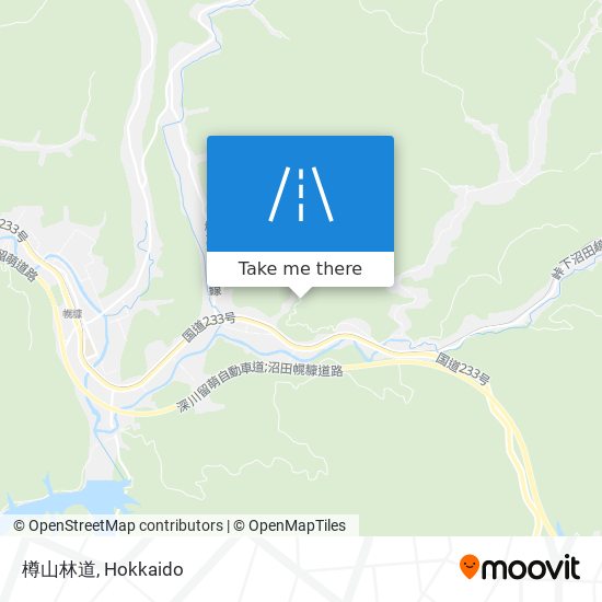 樽山林道 map