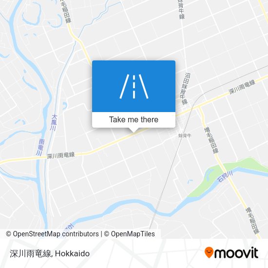 深川雨竜線 map