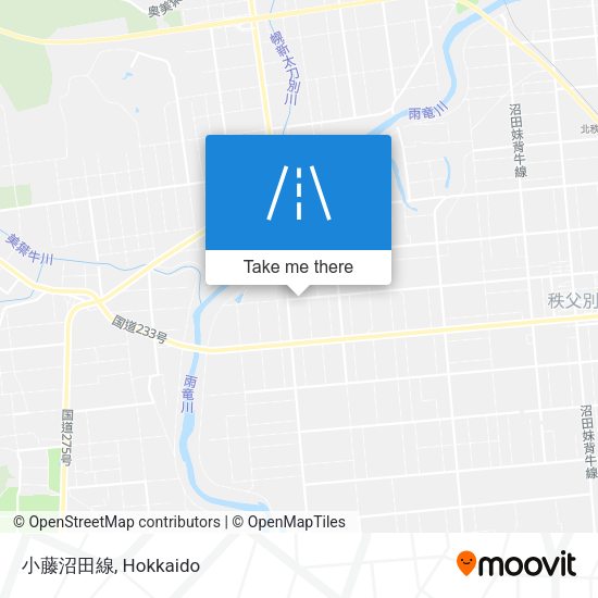 小藤沼田線 map